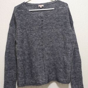 DemyLee New York mohair wool blend sweater Size M